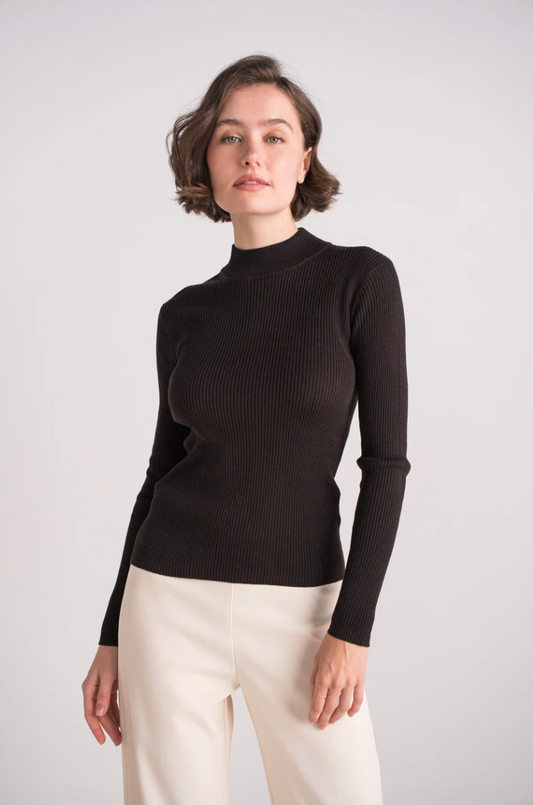 Pull Kala marron foncé