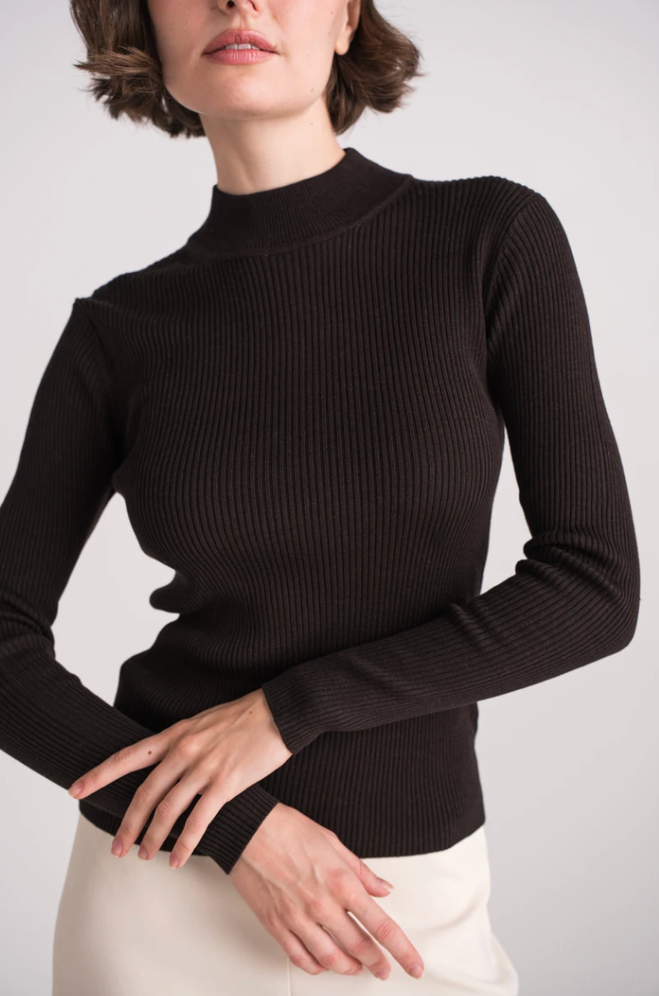 Pull Kala marron foncé