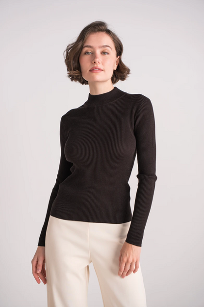 Pull Kala marron foncé