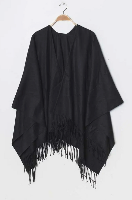 Poncho Alama noir